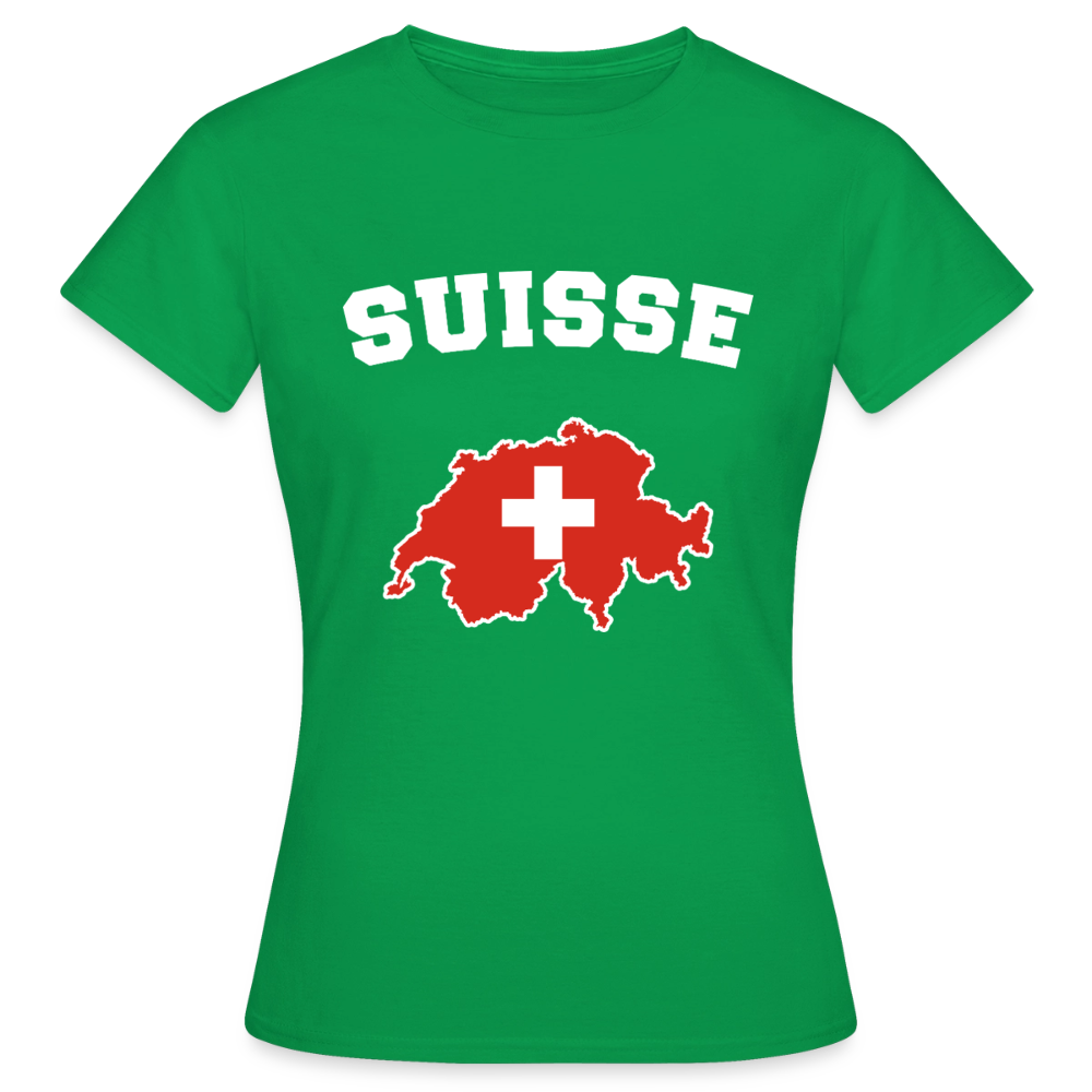 T-shirt Femme - Suisse - vert