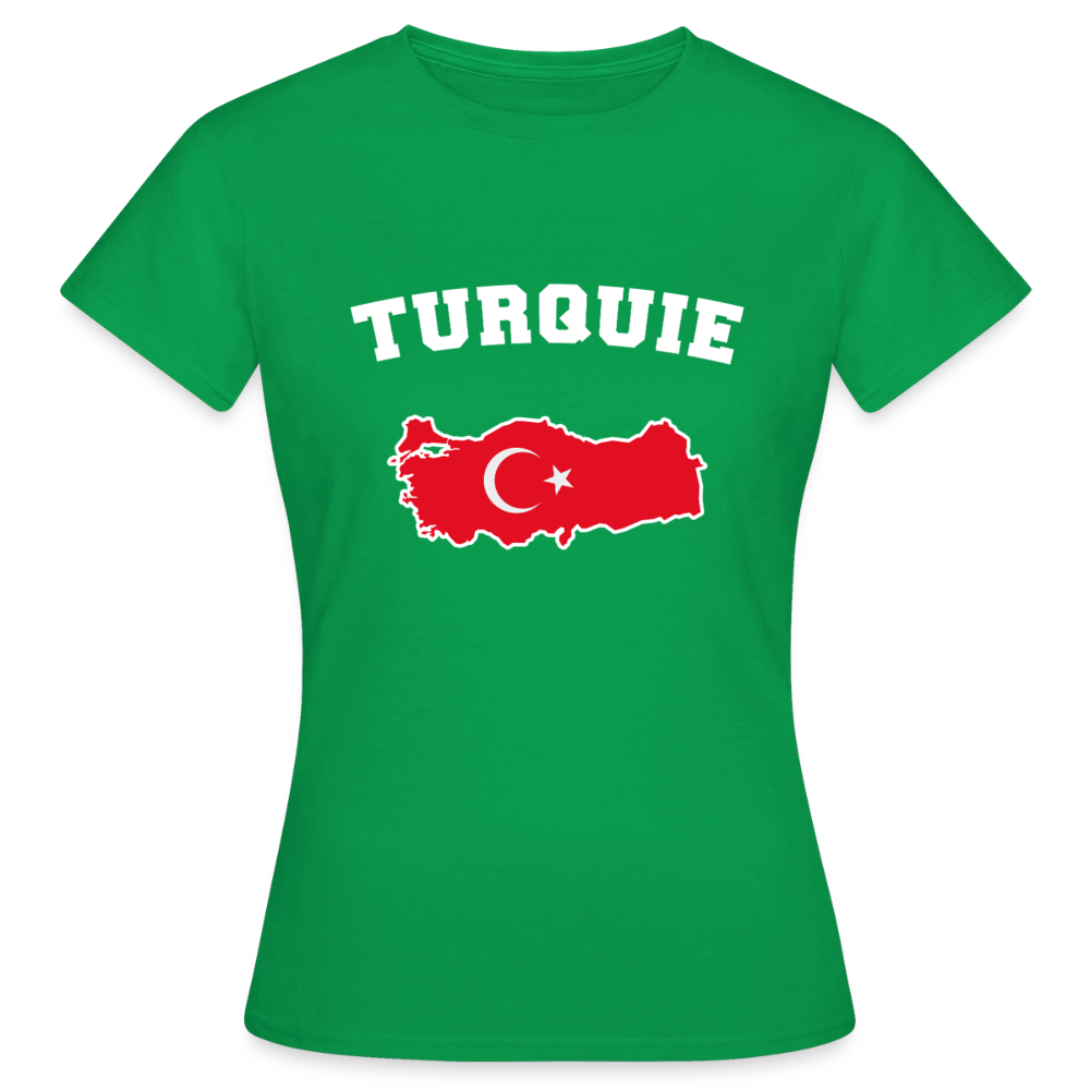 T-shirt Femme - Turquie - vert