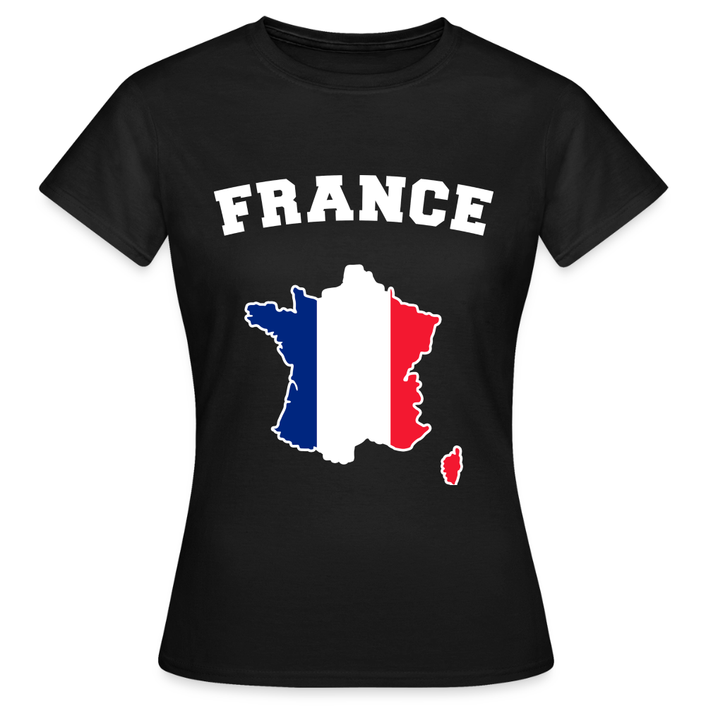 T-shirt Femme - France - noir