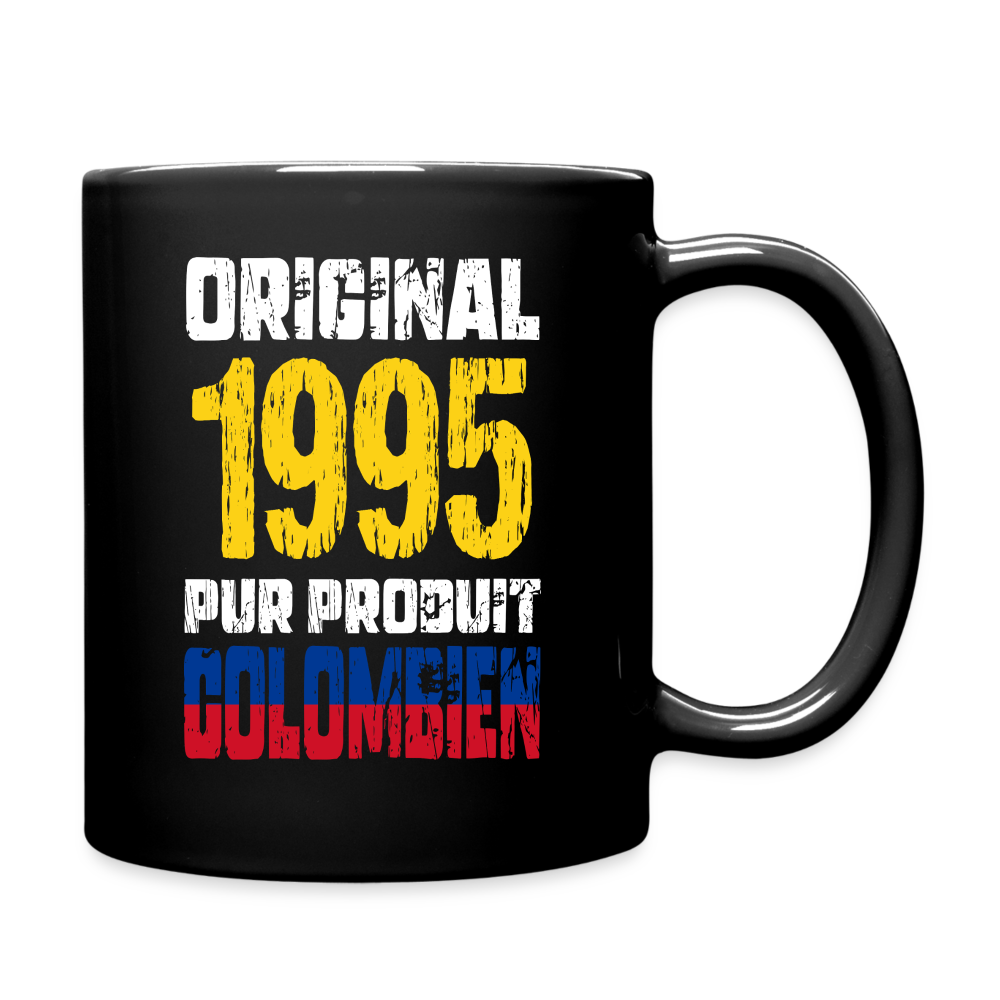 Mug uni - Anniversaire 30 Ans - Original 1995 - Pur produit Colombien - noir
