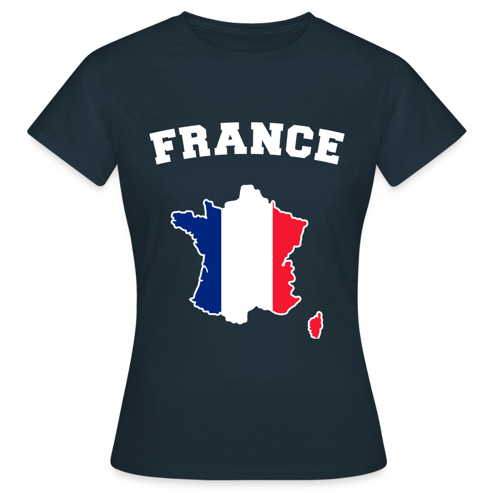 T-shirt Femme - France - marine
