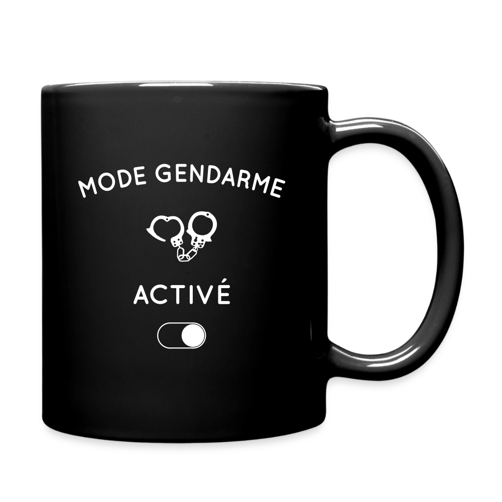 Mug uni - Mode gendarme activé - noir