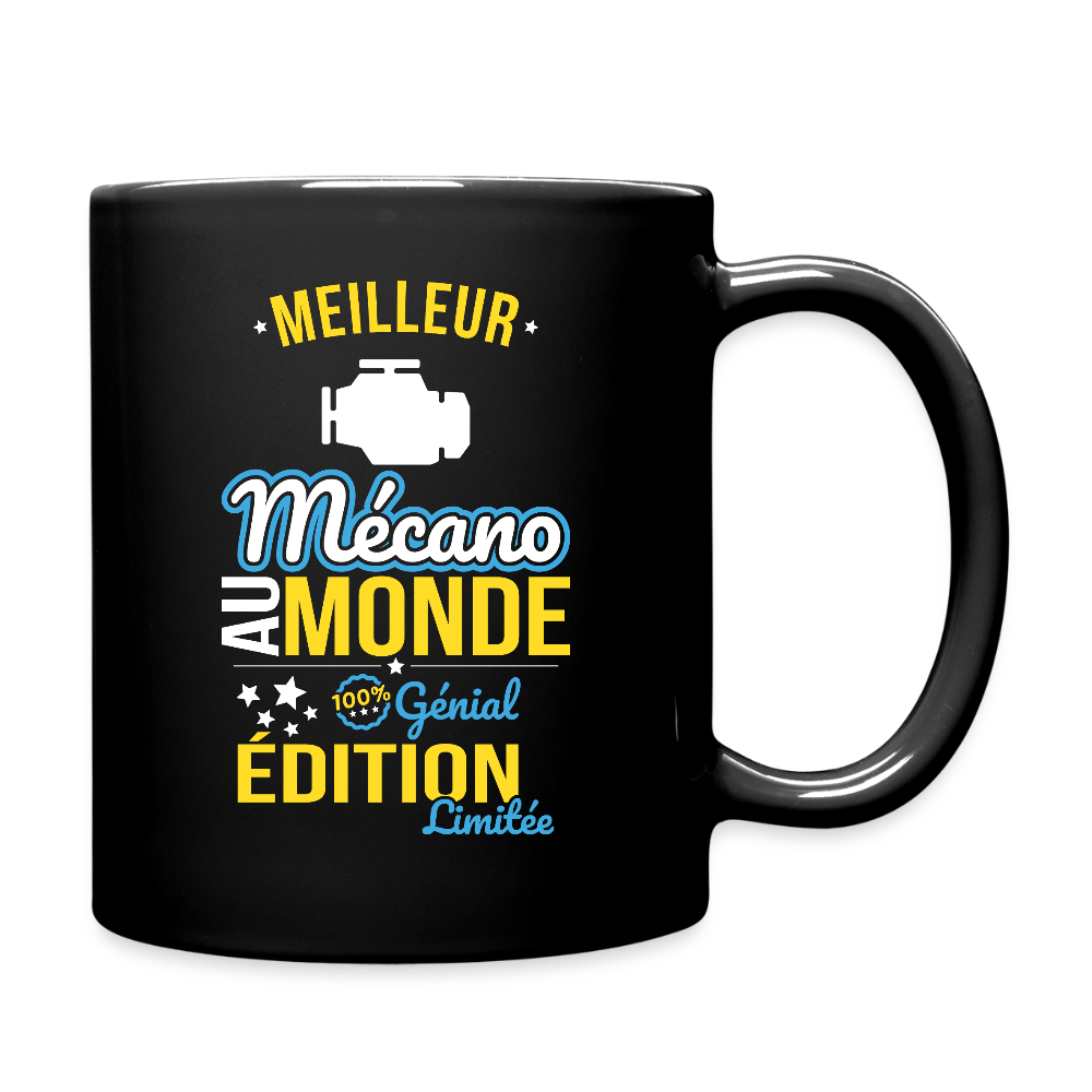 Mug uni - Meilleur Mécano au monde - 100% génial - noir