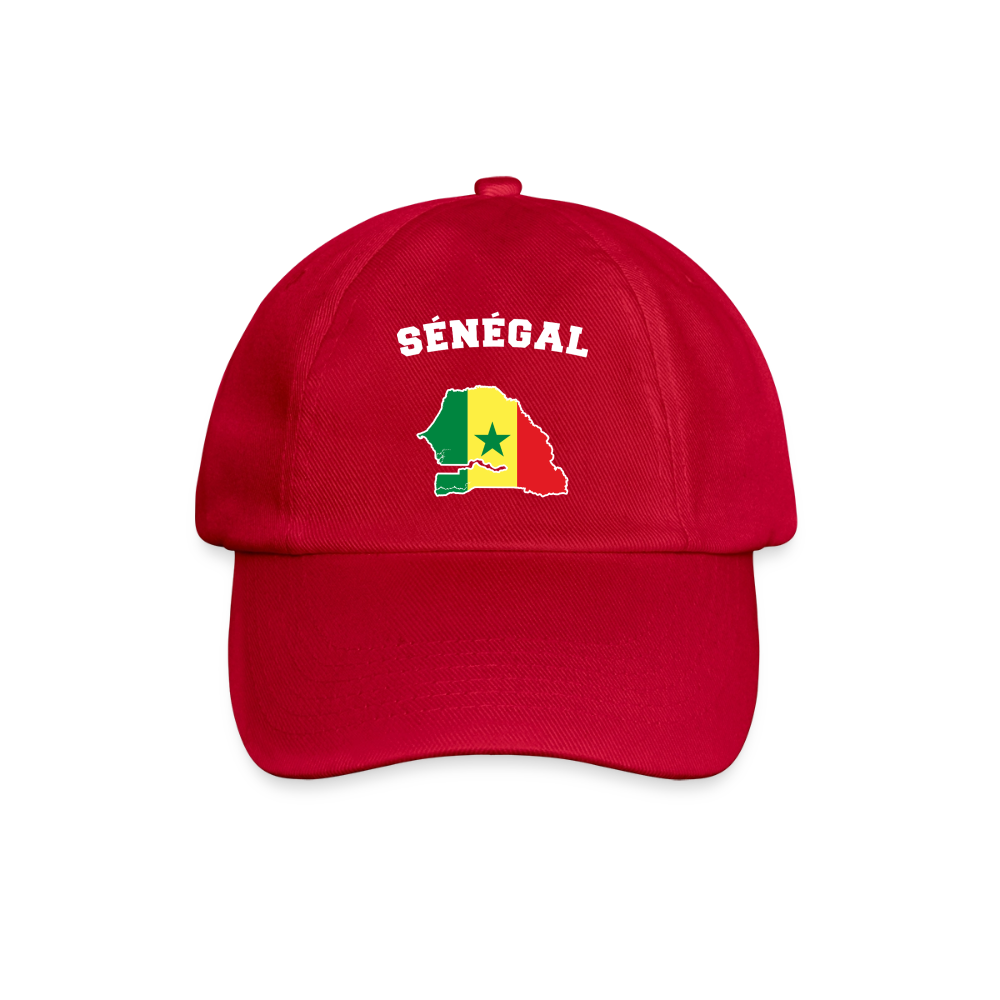 Casquette classique - Sénégal - rouge classique