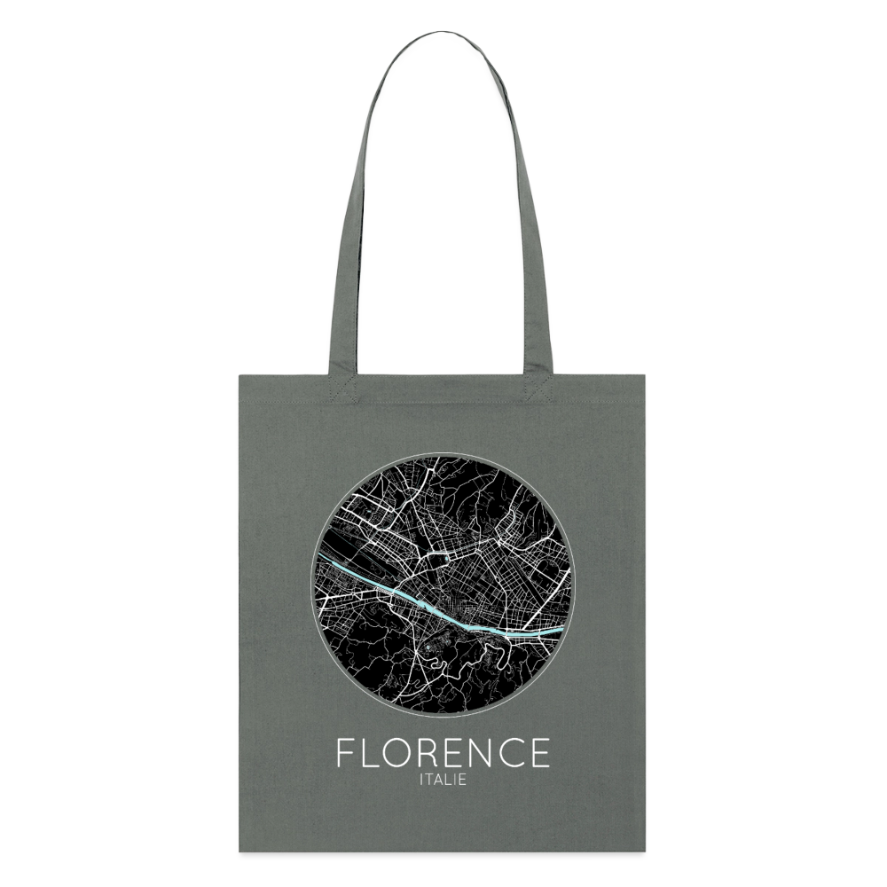 Tote Bag Florence Bio – Plan de Florence - charbon