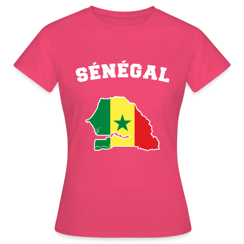 T-shirt Femme - Sénégal - rose azalée