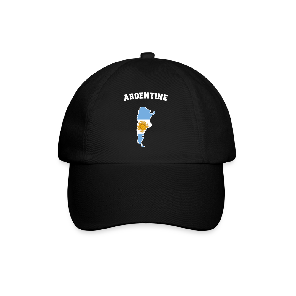 Casquette classique - Argentine - noir/noir