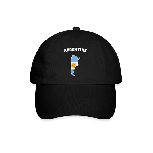 Casquette classique - Argentine - noir/noir