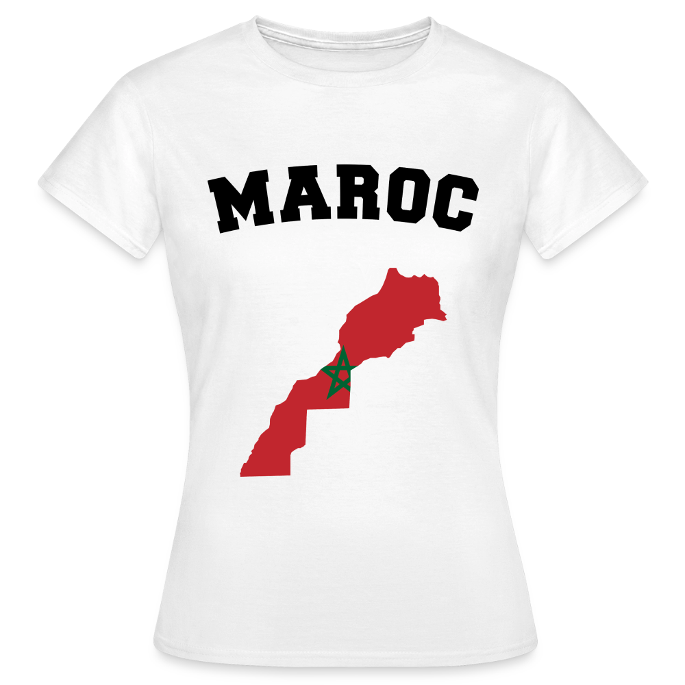 T-shirt Femme coloris clair - Maroc - blanc