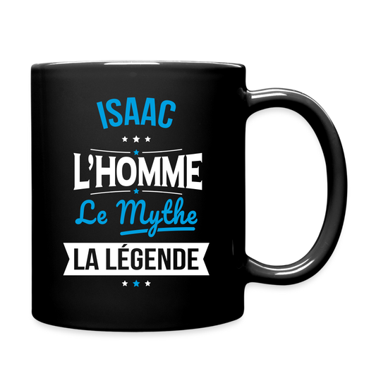Mug uni - Isaac - l'Homme - le Mythe - la Légende - noir