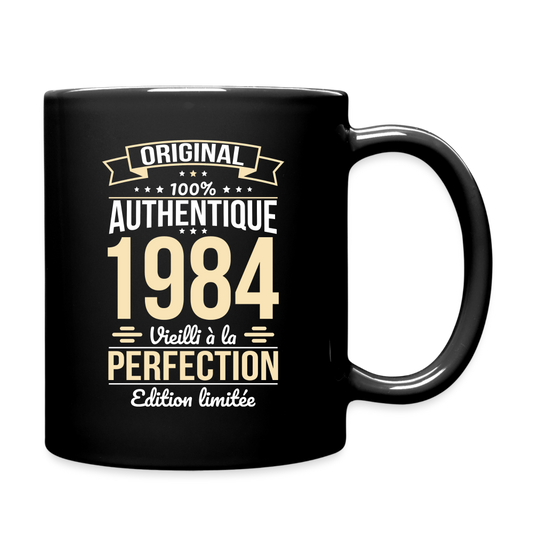 Mug uni - Anniversaire 41 Ans - Original 1984 - noir