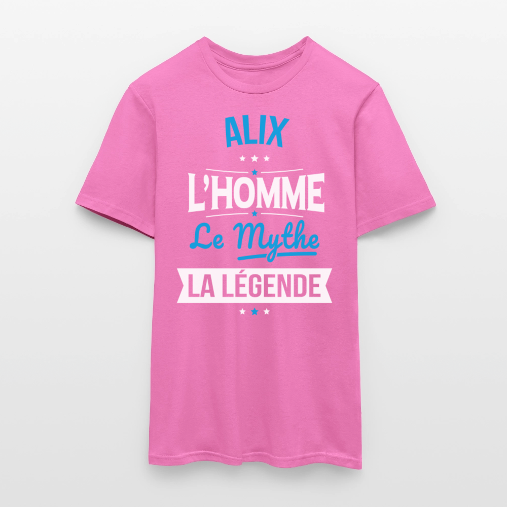 T-shirt Homme - Alix - l'Homme - le Mythe - la Légende - rose