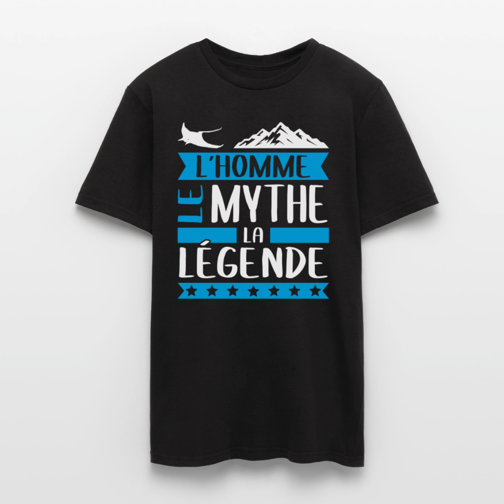 T-shirt homme Raymond rébus – L’homme, le mythe, la légende - noir