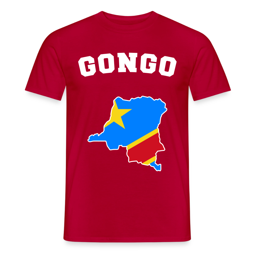T-shirt Homme - RD Congo - rouge