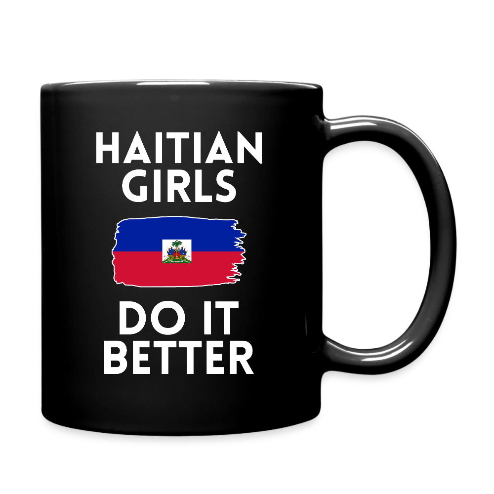 Mug uni - Haitian Girls Do It Better - noir