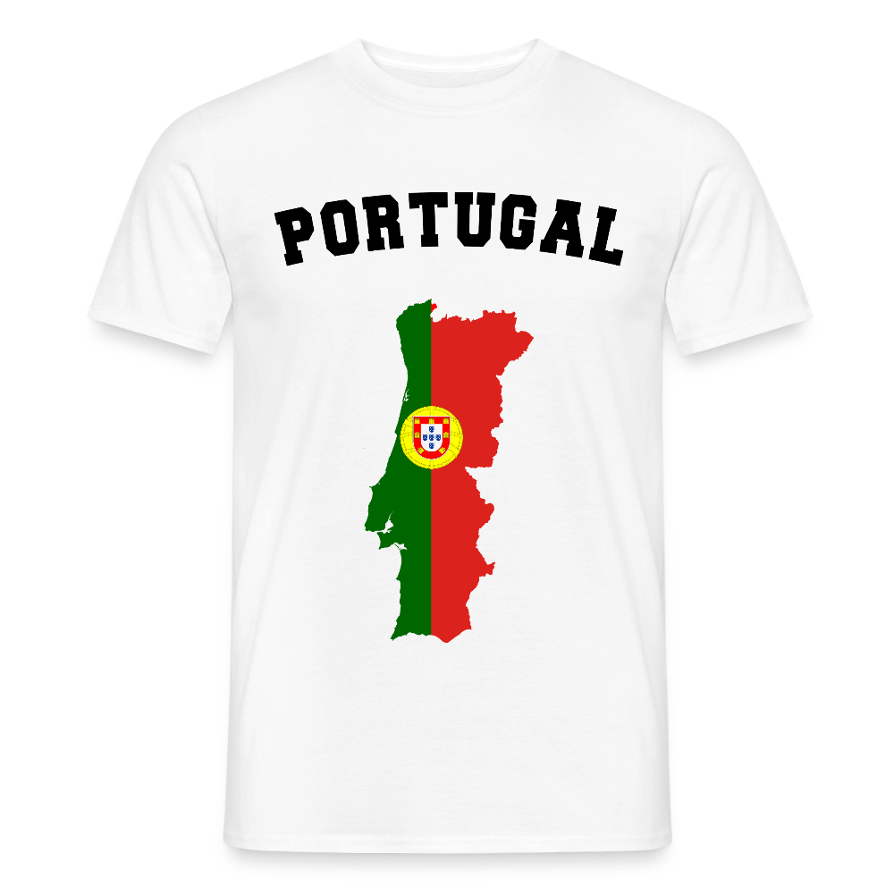 T-shirt Homme coloris clair - Portugal - blanc