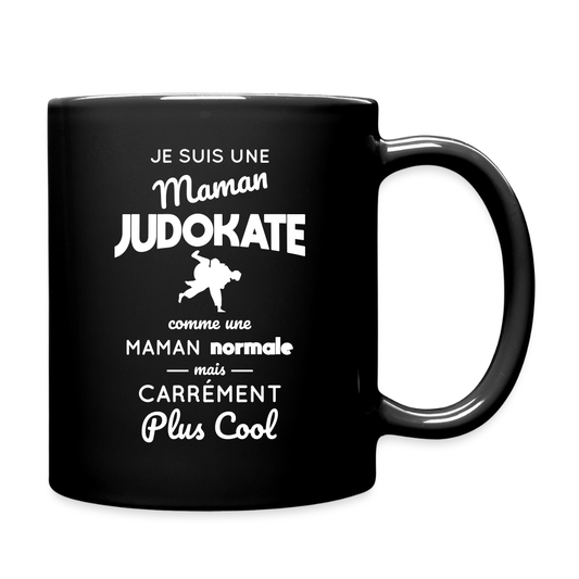 Mug uni - Maman judokate plus cool - noir