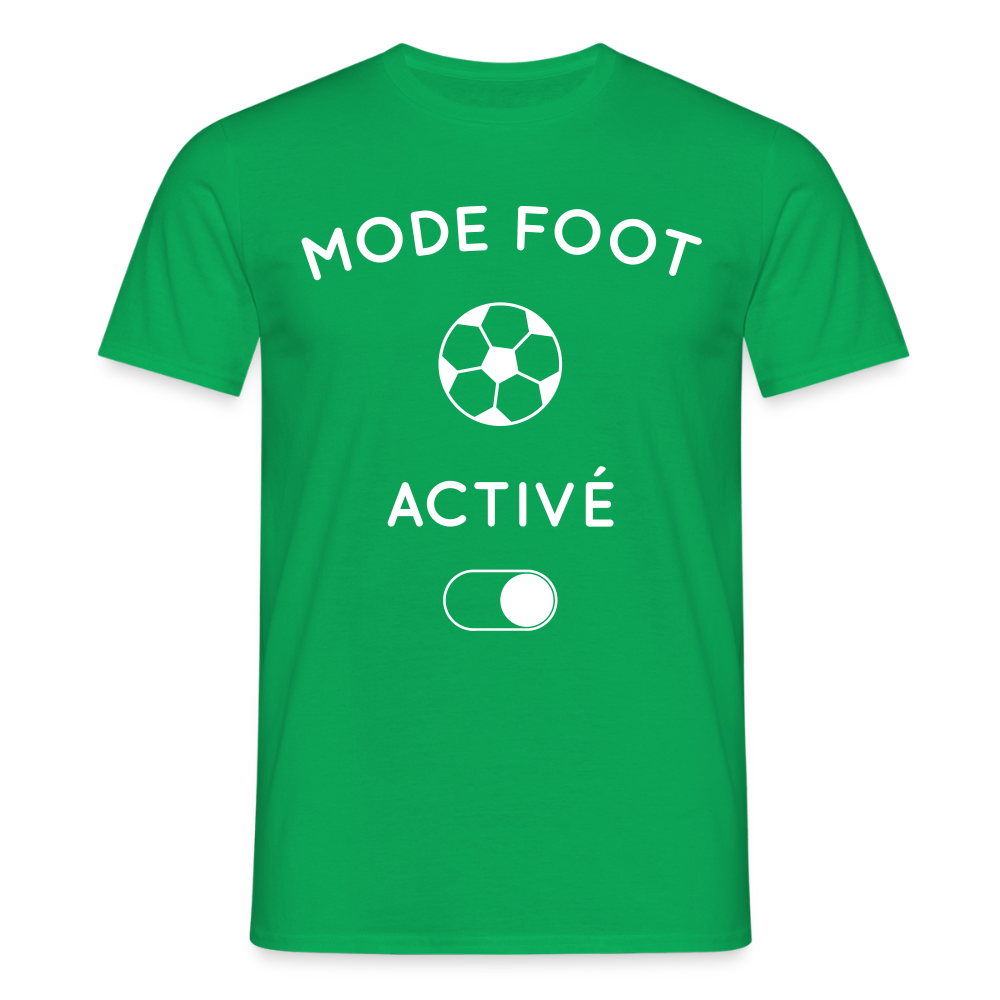 T-shirt Homme - Mode foot activé - vert