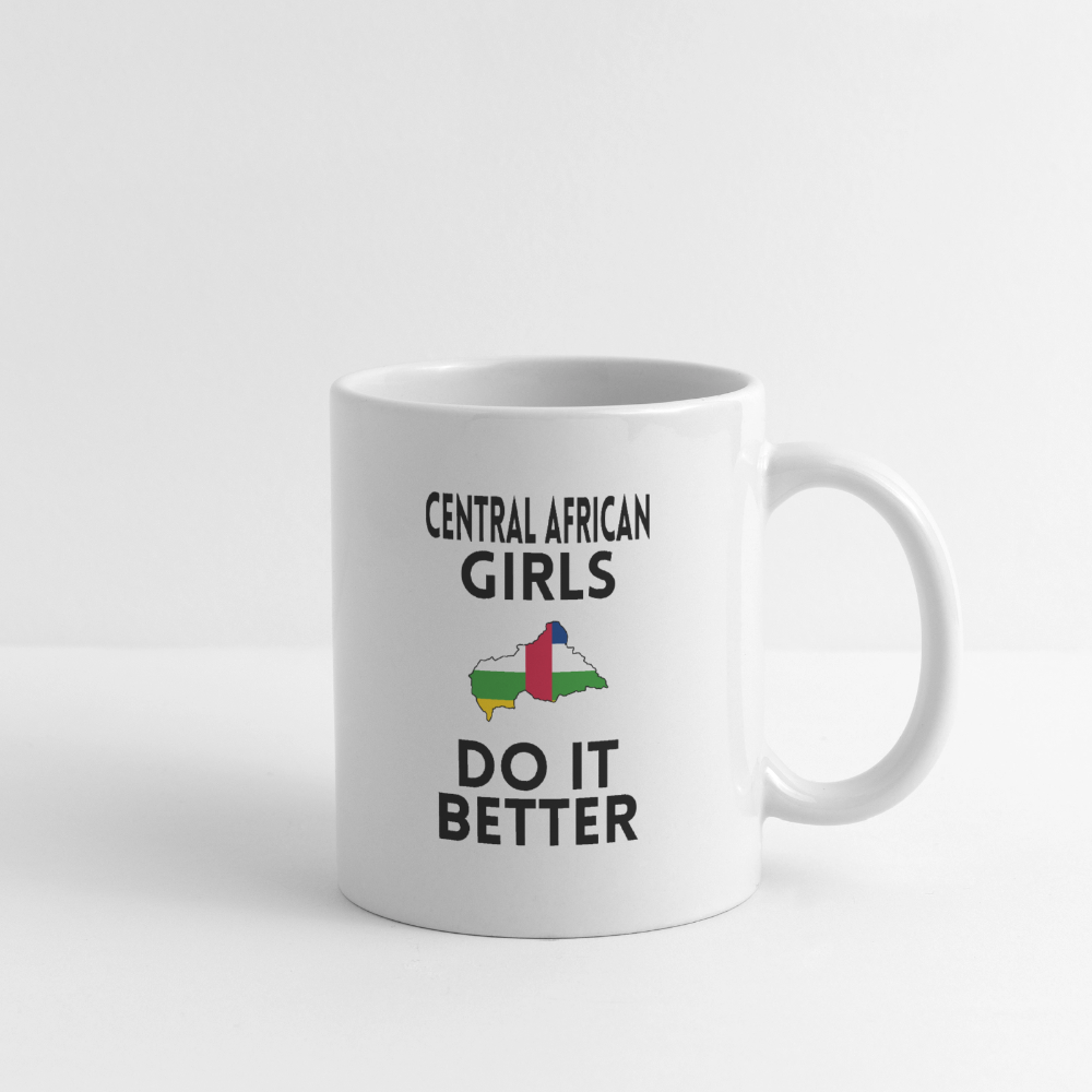 Mug blanc - Central African Girls Do It Better - blanc
