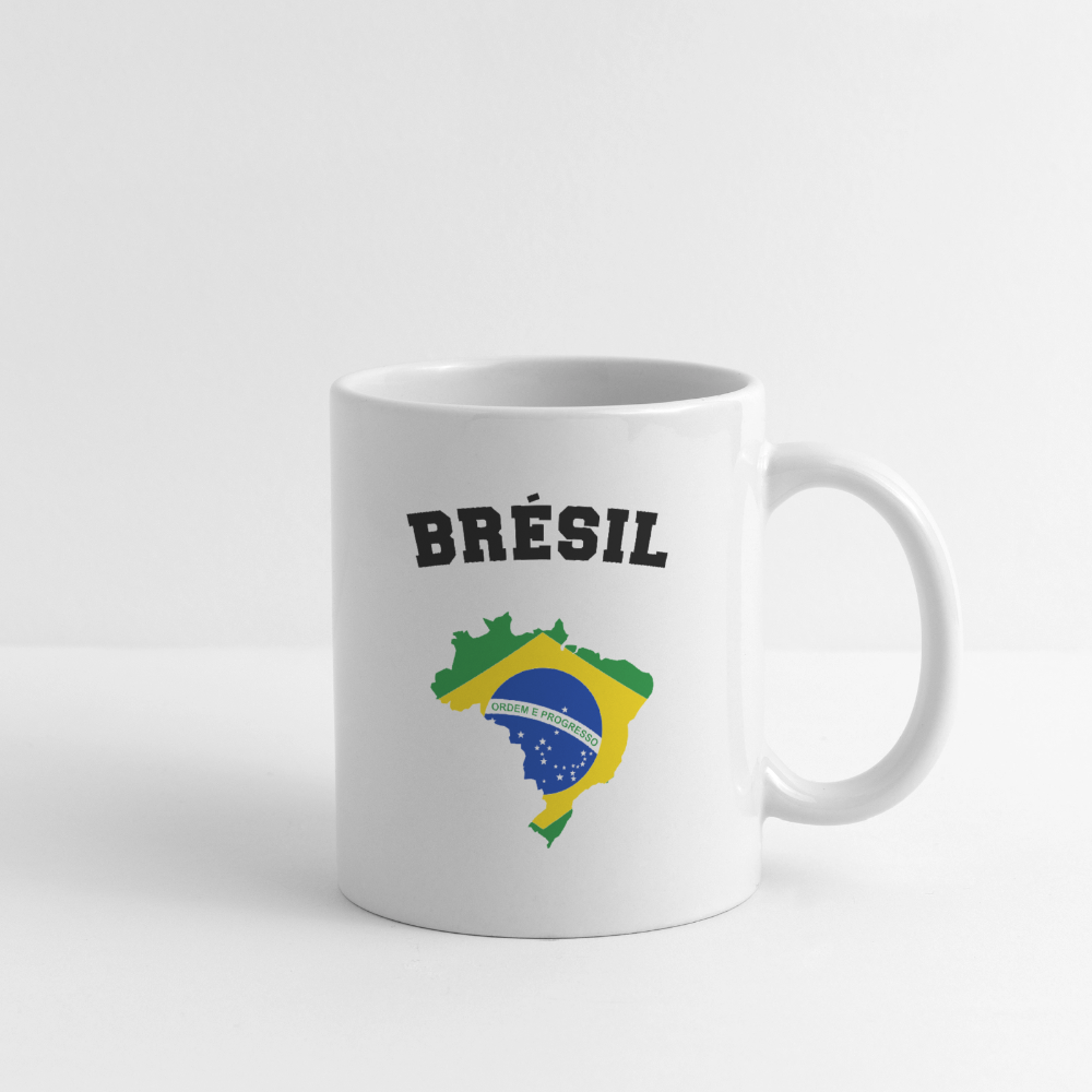 Mug blanc - Brésil - blanc