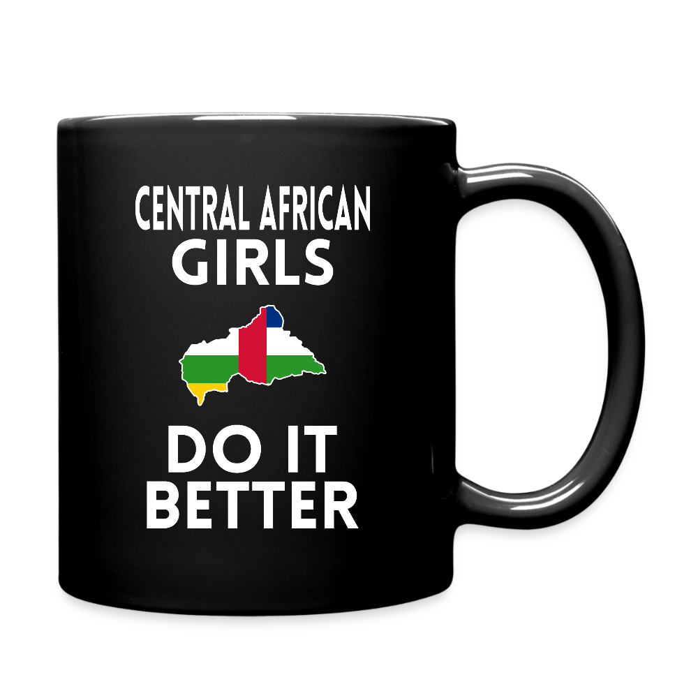 Mug uni - Central African Girls Do It Better - noir
