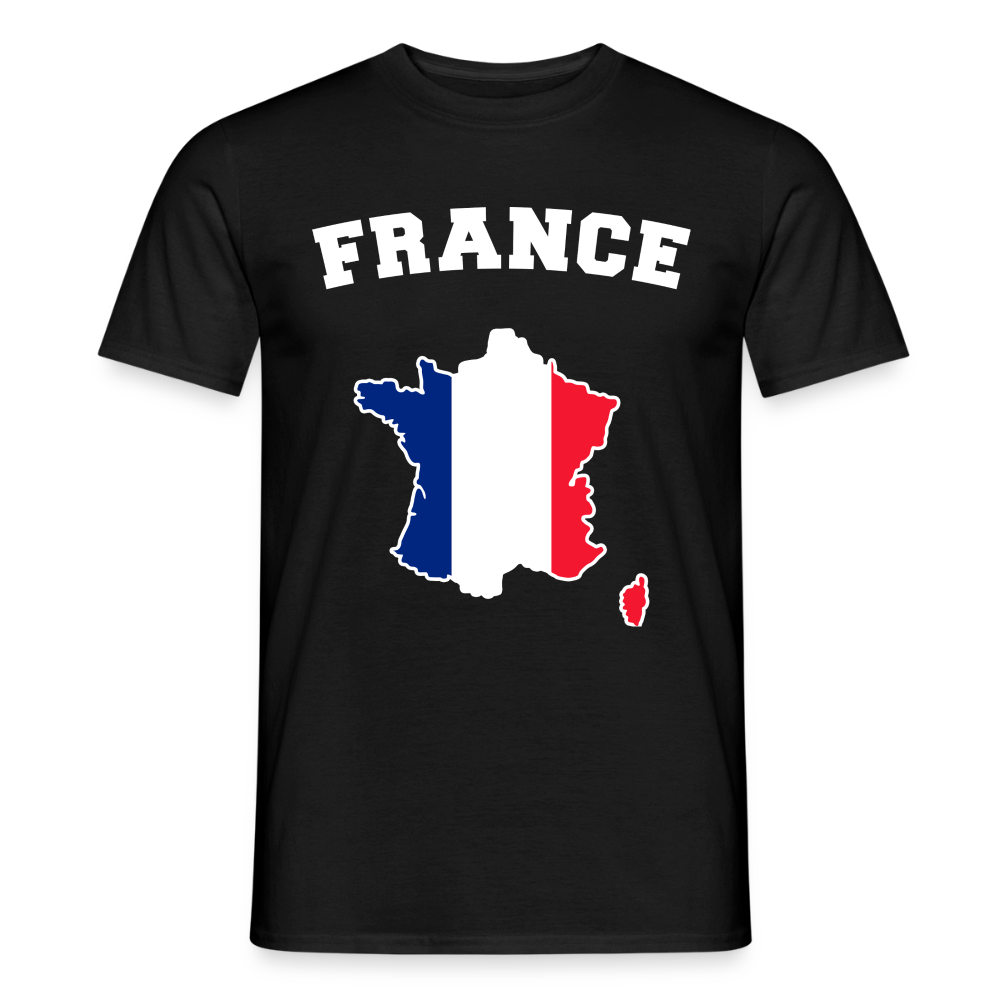 T-shirt Homme - France - noir