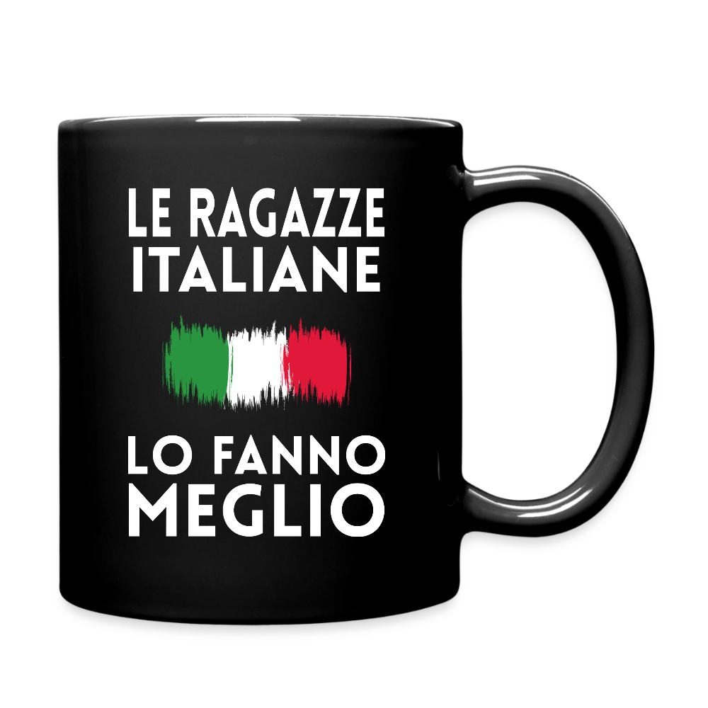 Mug uni - Le ragazze italiane lo fanno meglio - noir