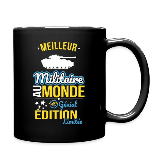 Mug uni - Meilleur Militaire au monde - 100% génial - noir