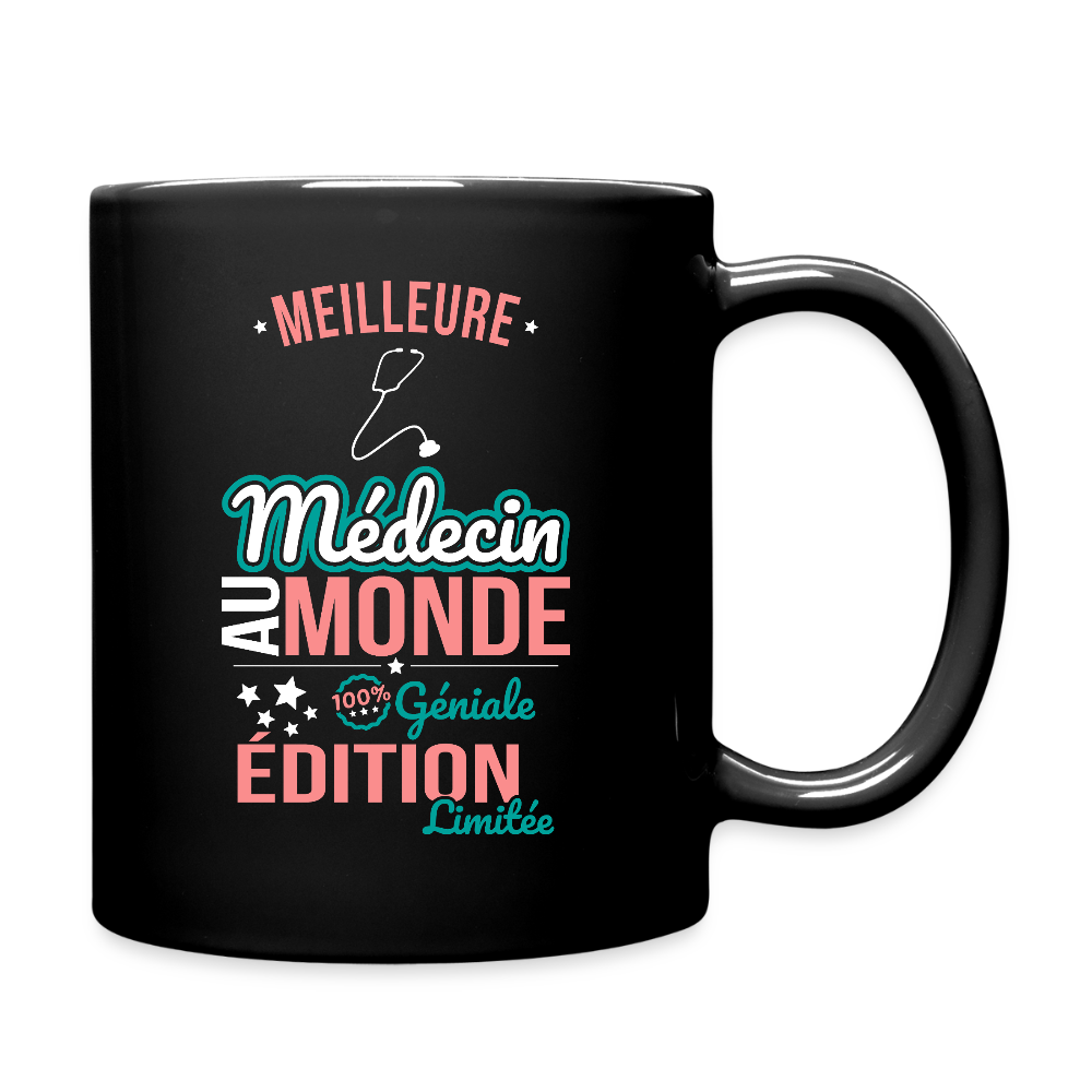 Mug uni - Meilleure Médecin au monde - 100% géniale - noir