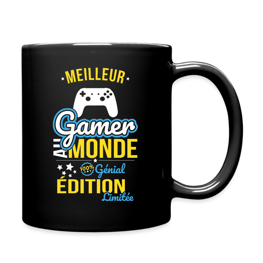 Mug uni - Meilleur Gamer au monde - 100% génial - noir