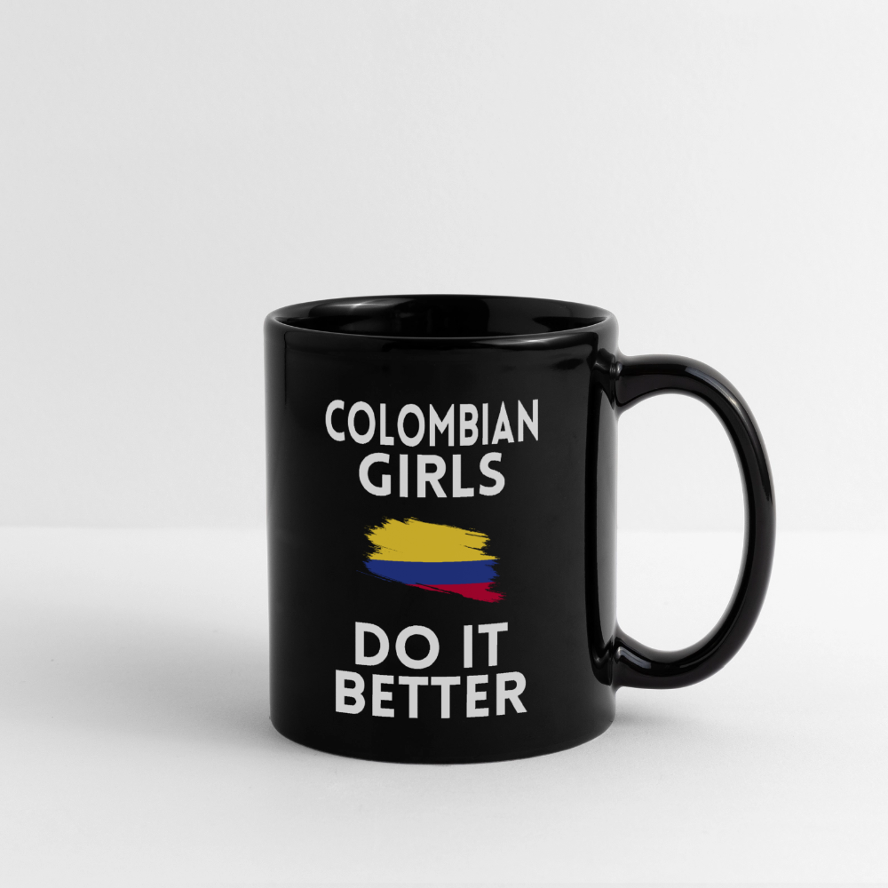 Mug uni - Colombian Girls Do It Better - noir