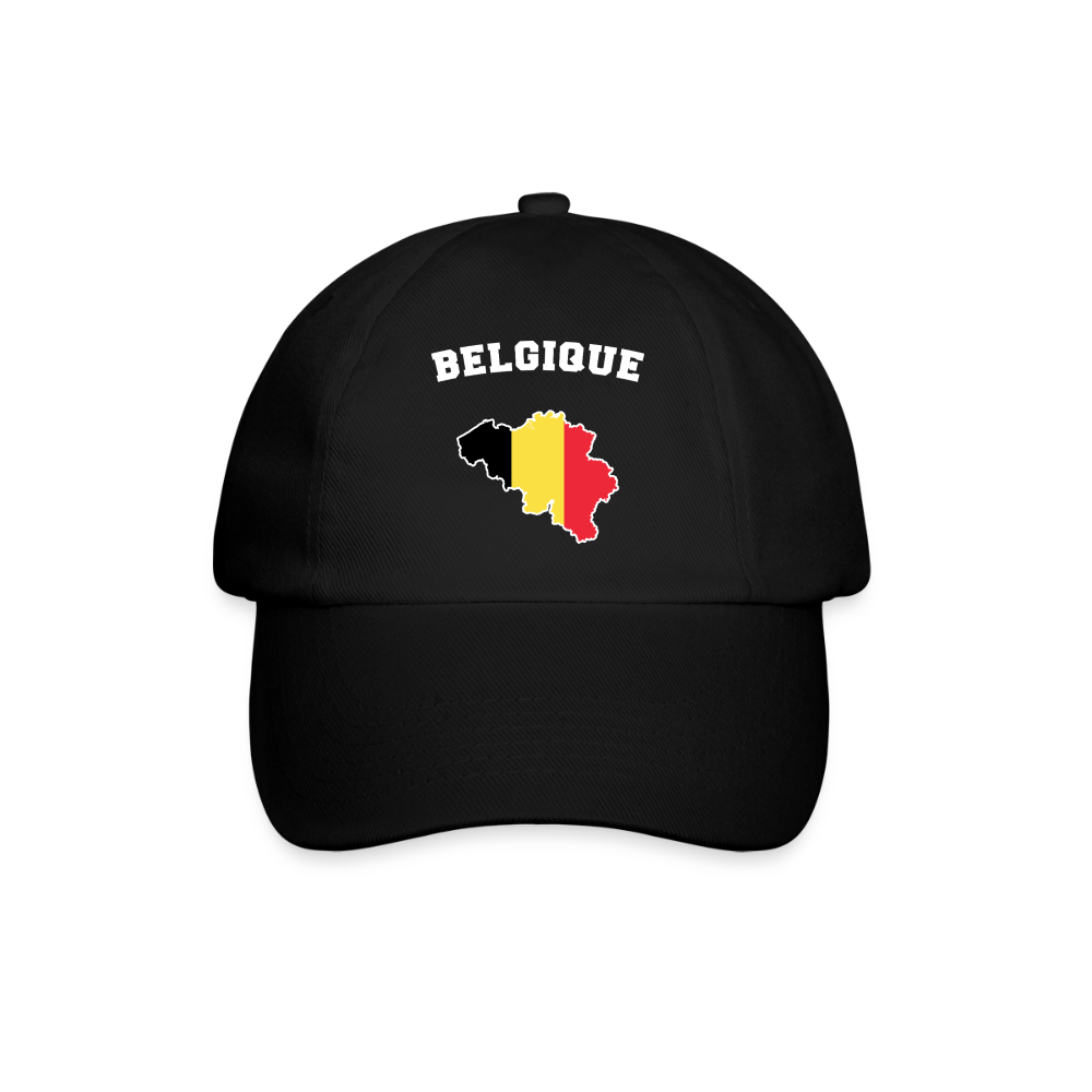 Casquette classique - Belgique - noir/noir