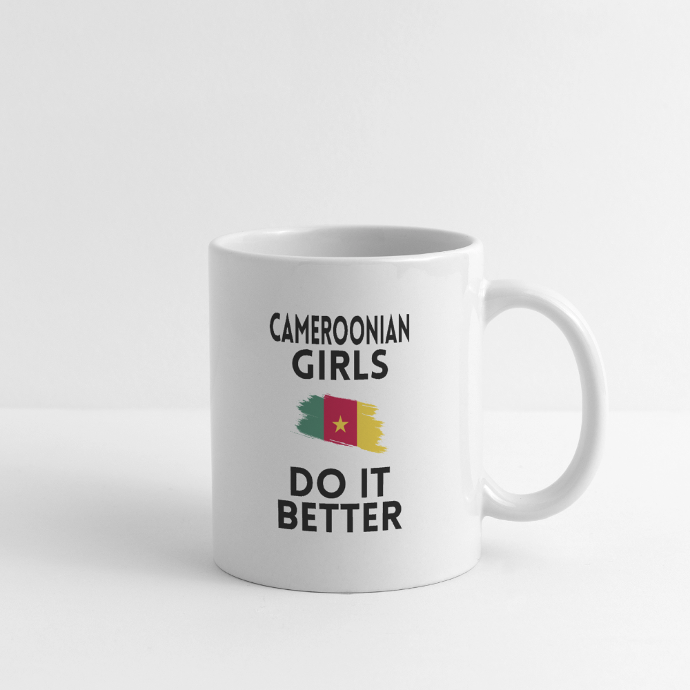 Mug blanc - Cameroonian Girls Do It Better - blanc