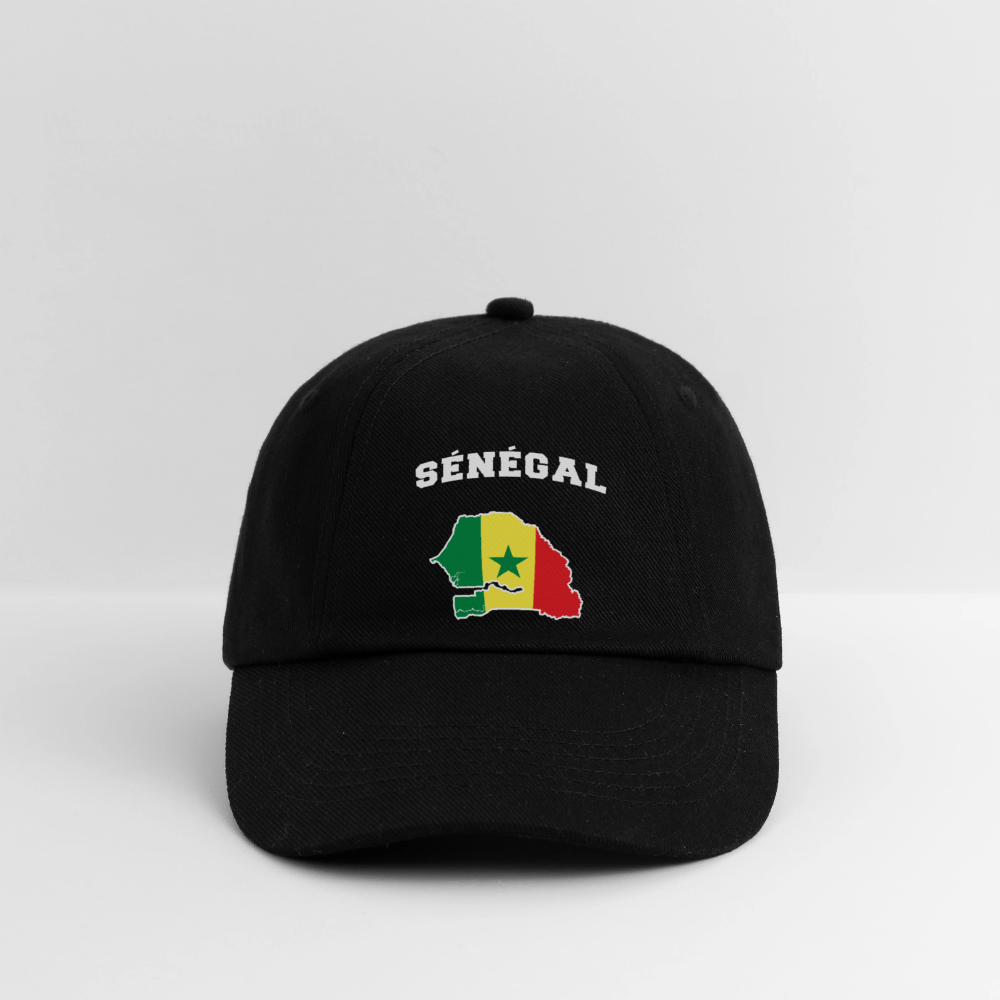 Casquette classique - Sénégal - noir/noir