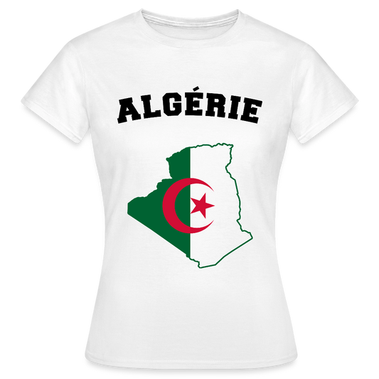 T-shirt Femme coloris clair - Algérie - blanc