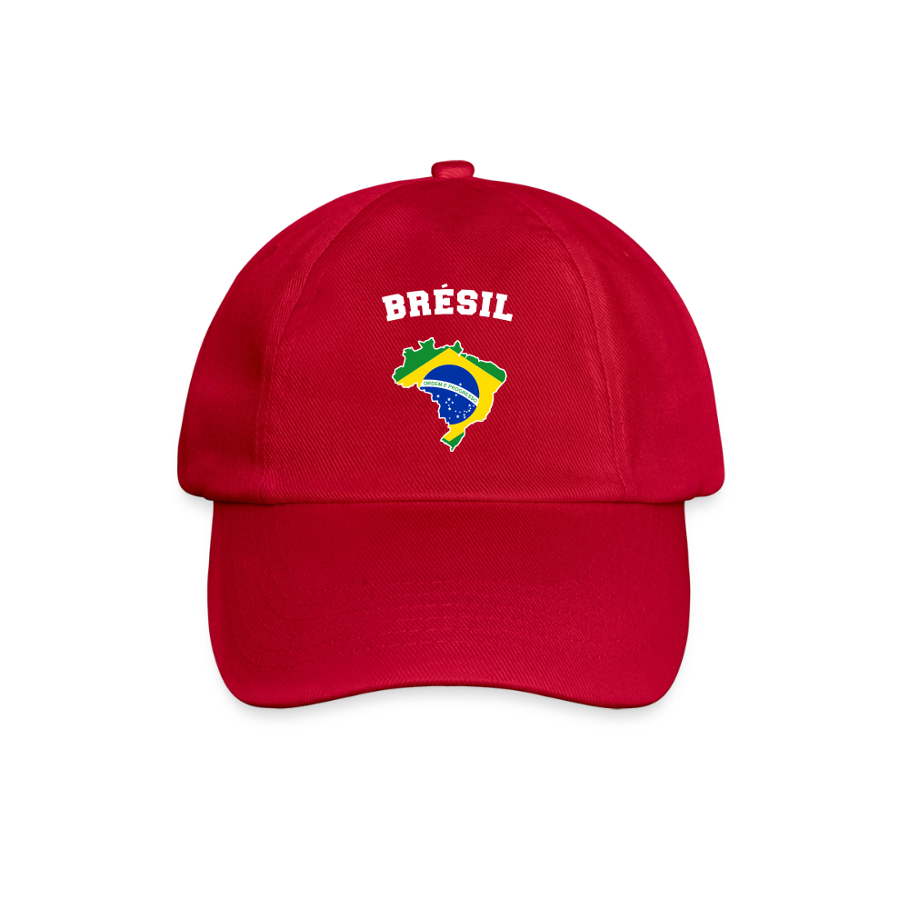 Casquette classique - Brésil - rouge classique