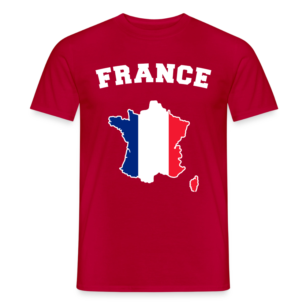 T-shirt Homme - France - rouge