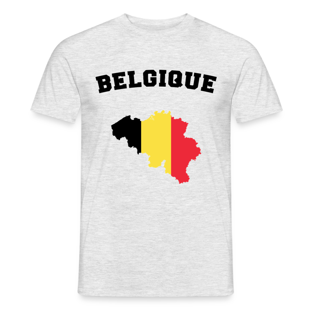 T-shirt Homme coloris clair - Belgique - gris chiné