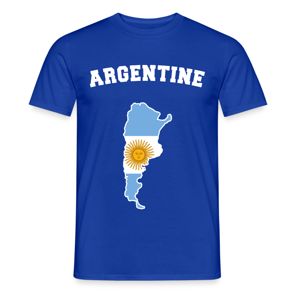 T-shirt Homme - Argentine - bleu foncé