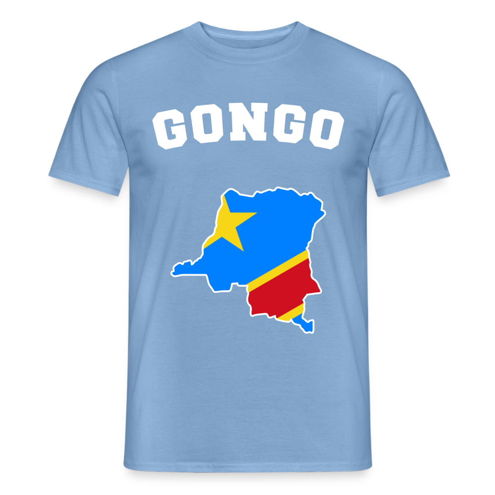 T-shirt Homme - RD Congo - carolina blue
