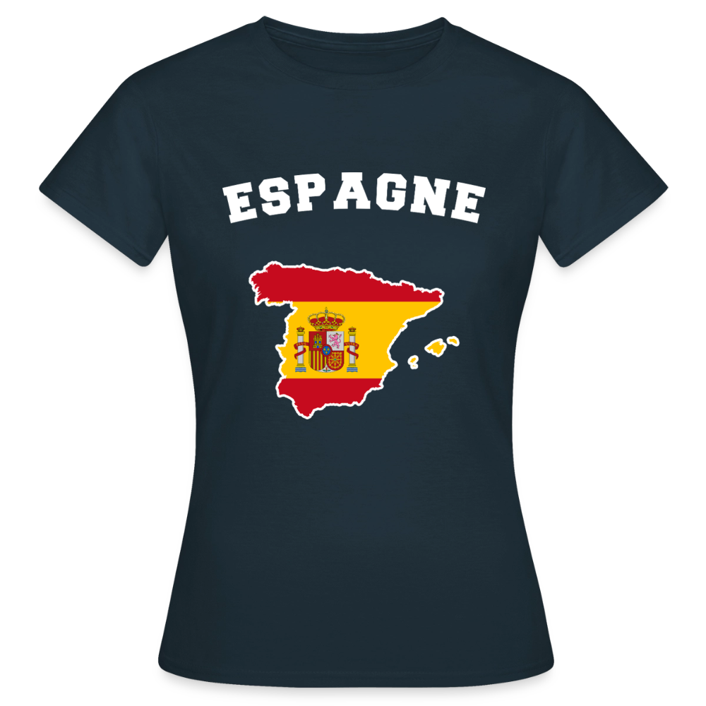 T-shirt Femme - Espagne - marine