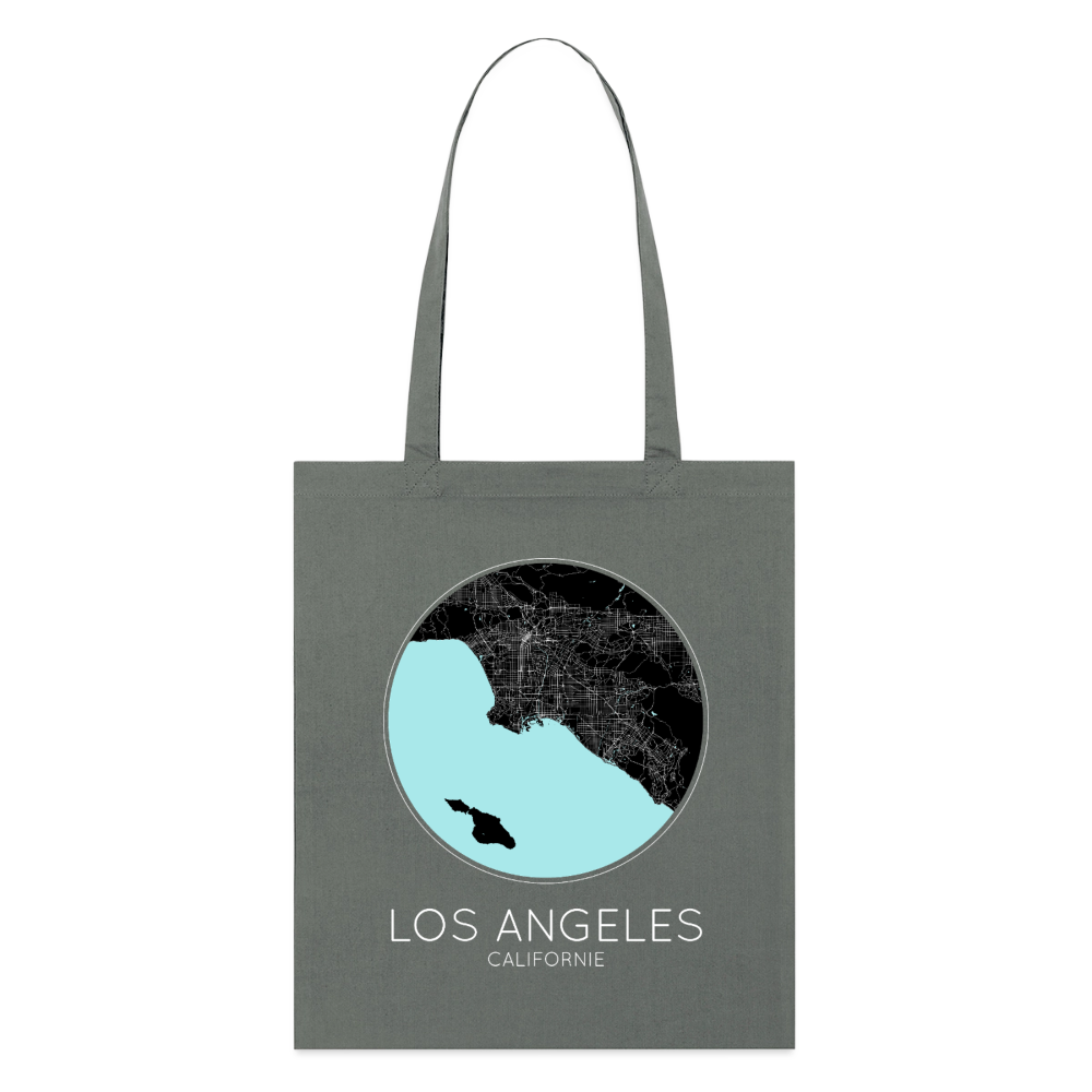 Tote Bag Los Angeles Bio – Plan de Los Angeles - charbon