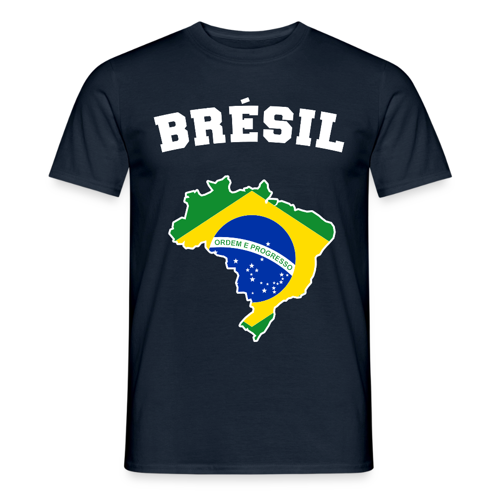 T-shirt Homme - Brésil - marine