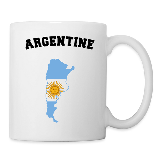 Mug blanc - Argentine - blanc