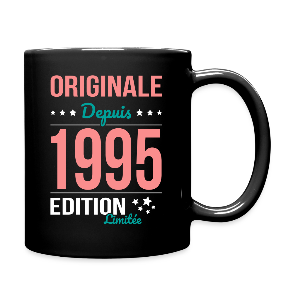 Mug uni - Anniversaire 30 Ans - Originale depuis 1995 - noir