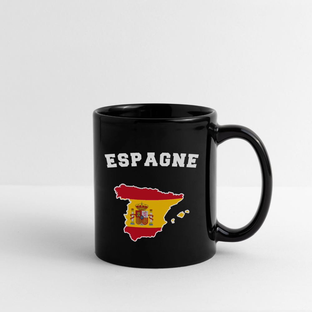 Mug uni - Espagne - noir