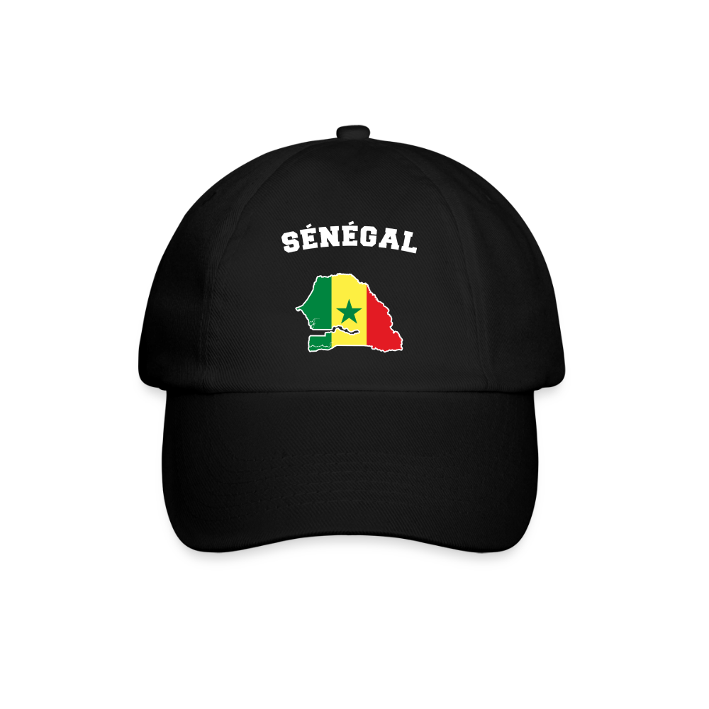 Casquette classique - Sénégal - noir/noir