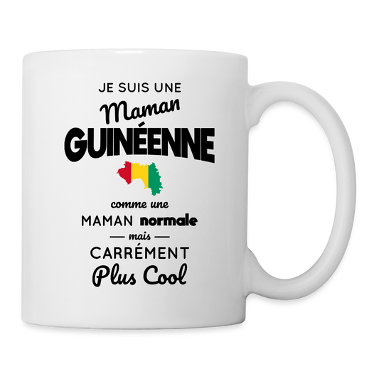Mug blanc - Maman Guinéenne plus cool - blanc