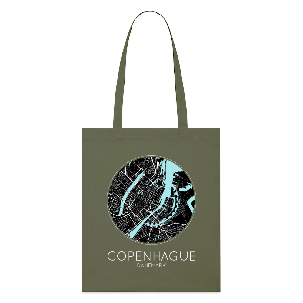 Tote Bag Copenhague Bio – Plan de Copenhague - kaki