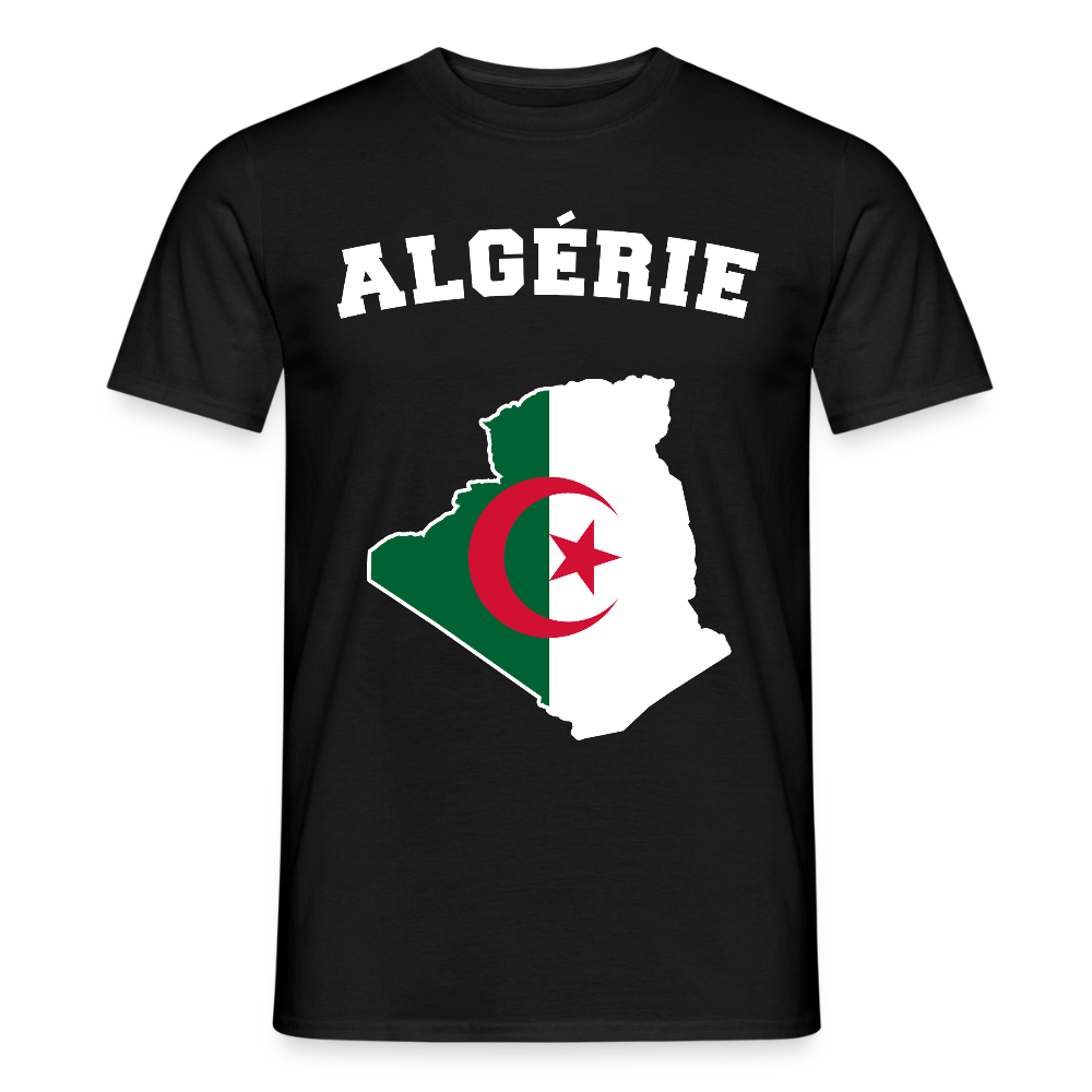 T-shirt Homme - Algérie - noir